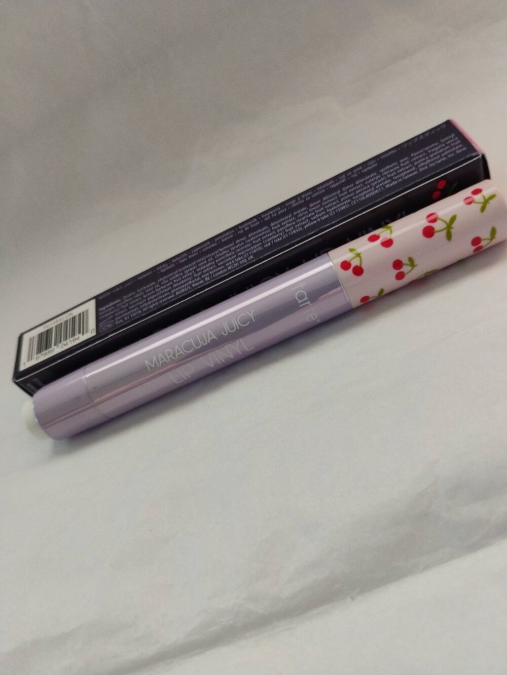 tarte Cherry Crush Maracuja Juicy Lip Vinyl - NWT- Full Size - Picture 4 of 5